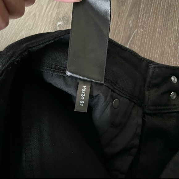 Hudson Ladies' Slim Straight Leg Jean Black Size 4 - Picture 14 of 14